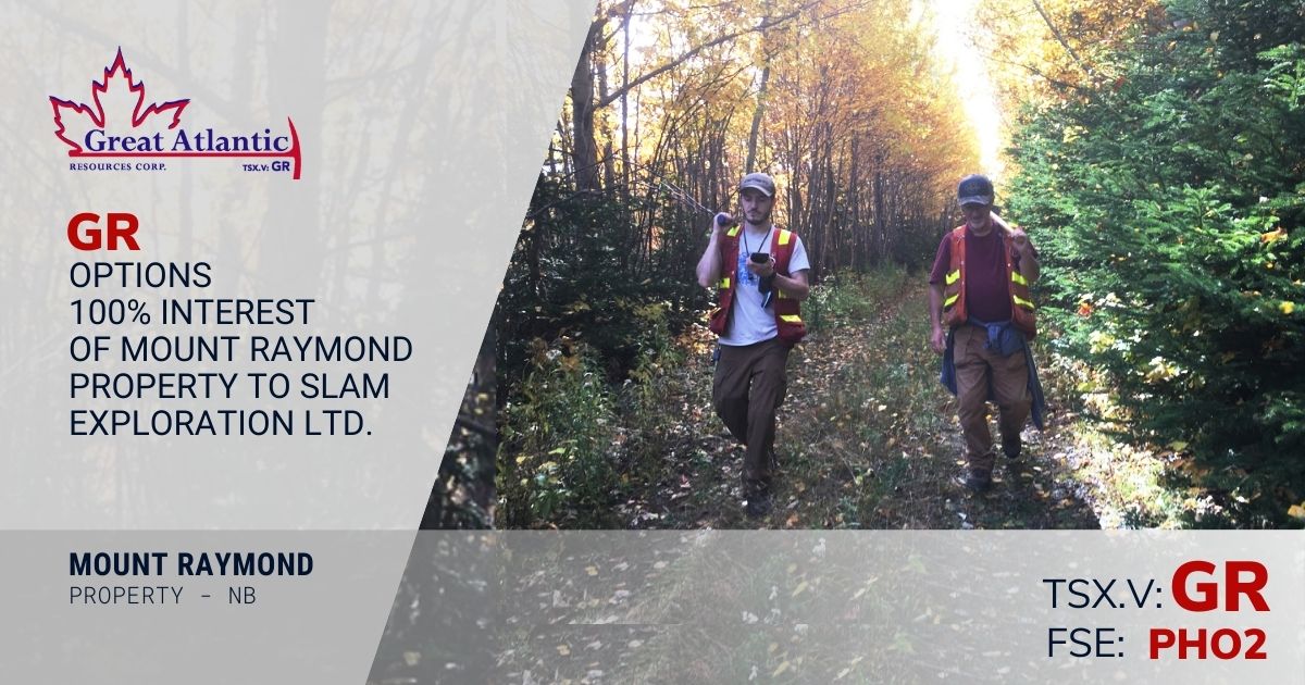 Great Atlantic Resources Corp. tweet media