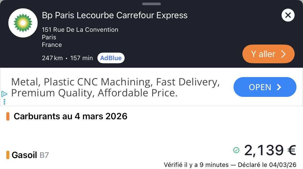 Dans Paris c’est déjà pas donné d’habitude mais alors là 💀