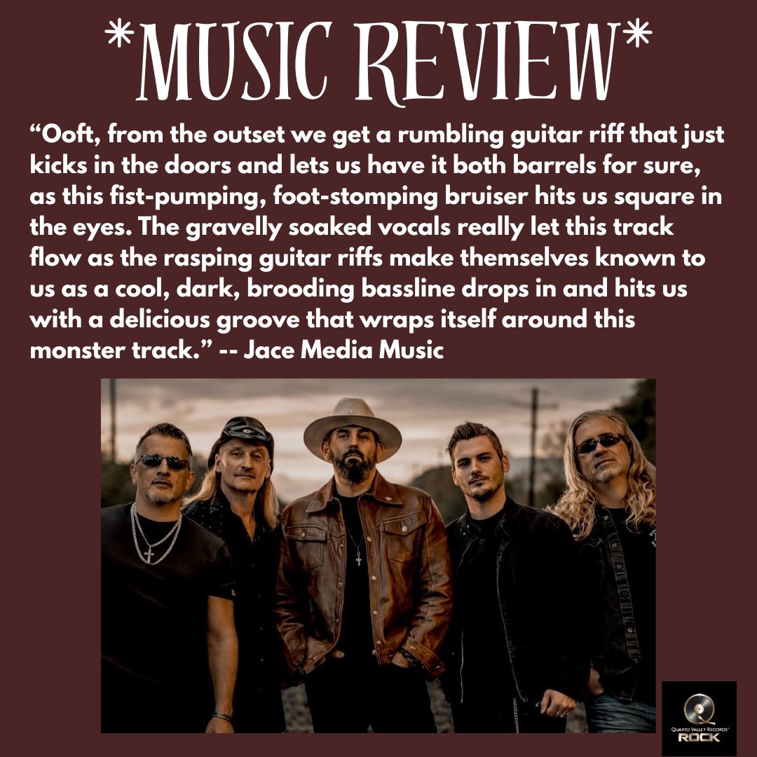 QuartoValley's tweet image. SINGLE REVIEW! Of " I Hope You Know"- @hillbillyvegas @Jacemedia says "Ooft, from the outset we get a rumbling guitar riff that just kicks in the doors and lets us have it both barrels..." Full review: 🔗 jacemediamusic.com/2026/02/19/hil…
*
#newsingle #rock #southernrock