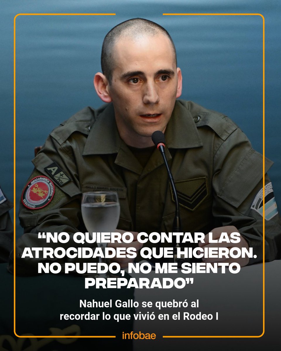 Visiblemente emocionado, Nahuel Gallo reclamó por los extranjeros detenidos en Venezuela y pidió tiempo para contar su historia infob.ae/4rezD98