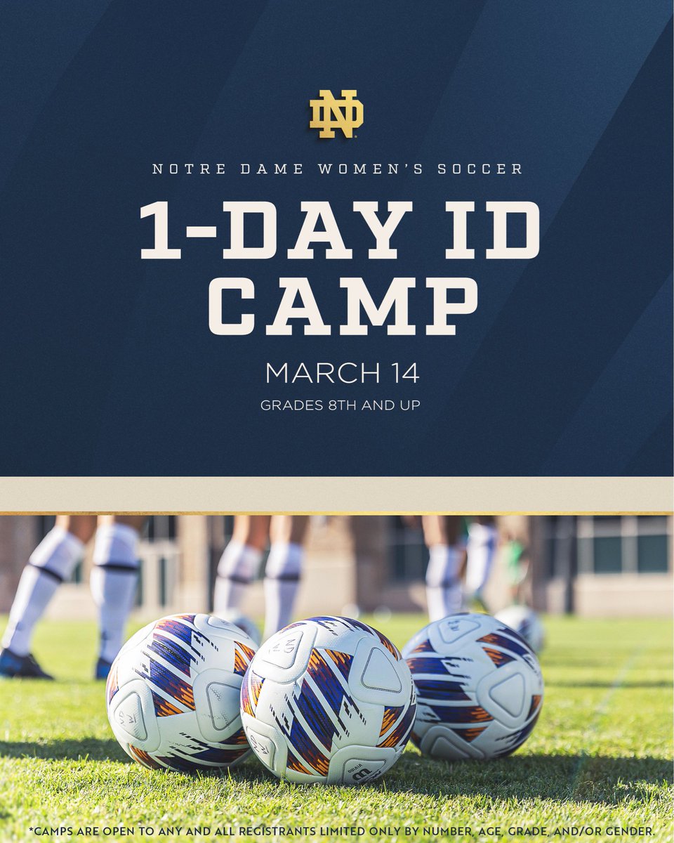 Notre Dame Women's Soccer tweet media