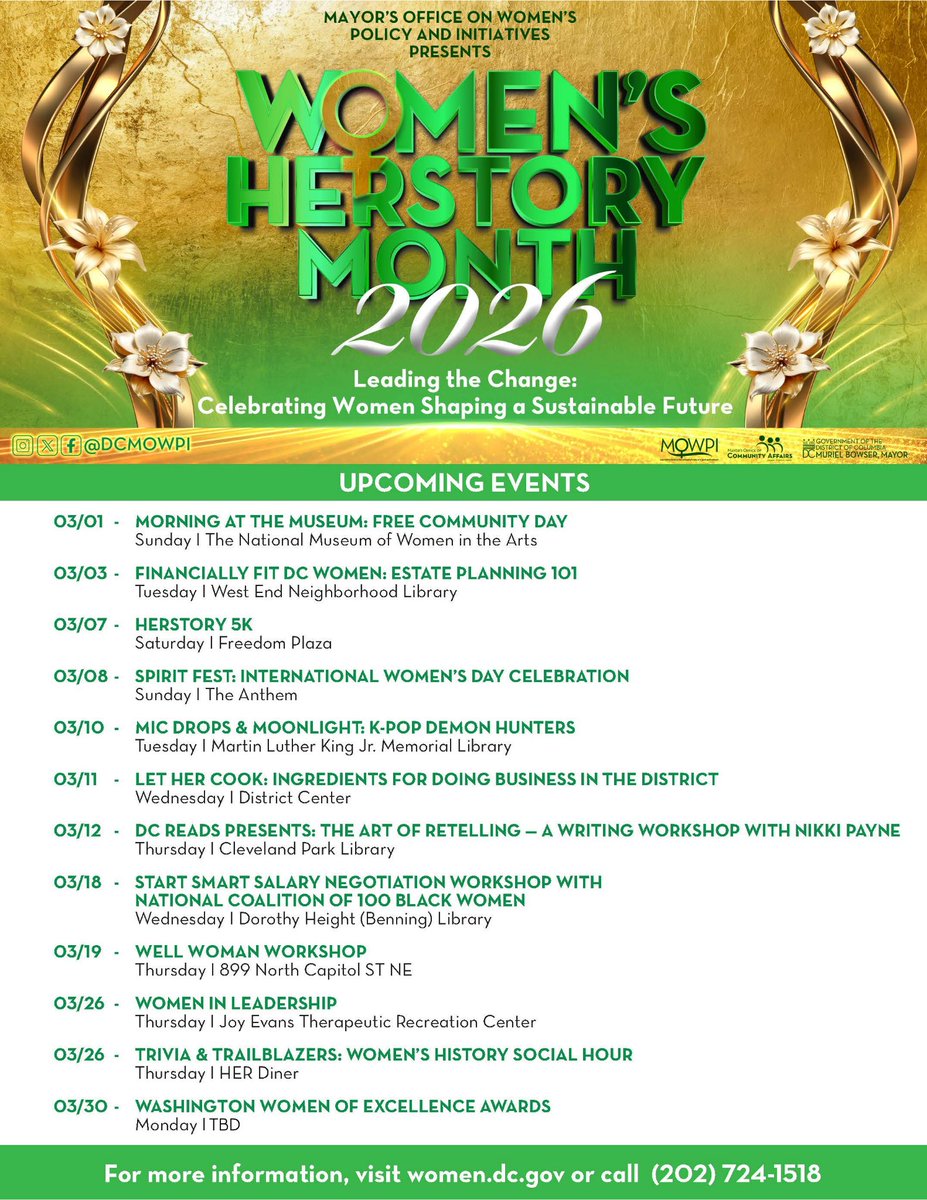 Mayor Muriel Bowser tweet media