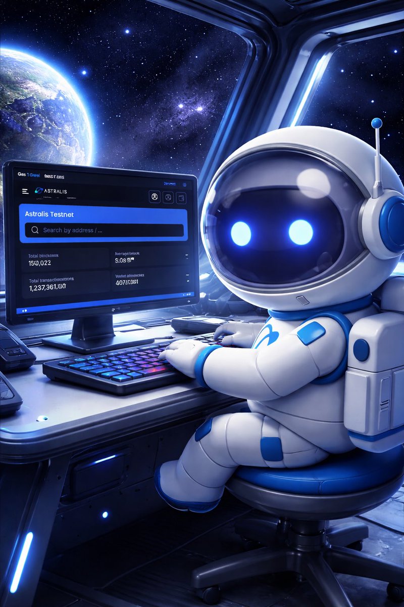 AstralisChain's tweet photo. 📌 Astralis Testnet Update
In just 3 days, the network has recorded 1,250,000+ transactions.

✅ The AST-20 infrastructure is consistently validating its core principles:
•Speed
•Security
•Scalability

🔜 Next week: integration of Astralis DEX and @Rulando_Fun to expand the scope of testing and further strengthen the ecosystem.
Thank you for your continued participation and support.
