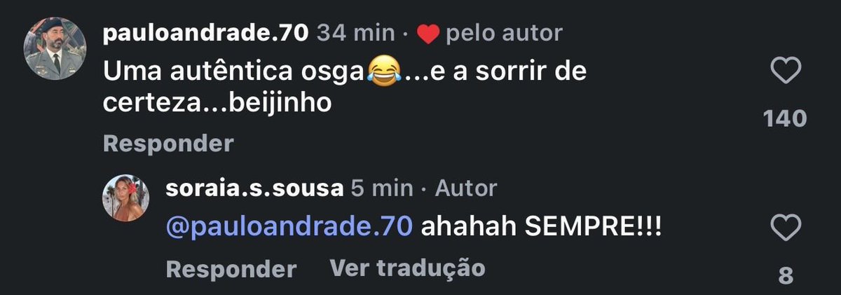 “uma autêntica osga” OPA EU ADORO O PAI ANDRADE
#1companhia