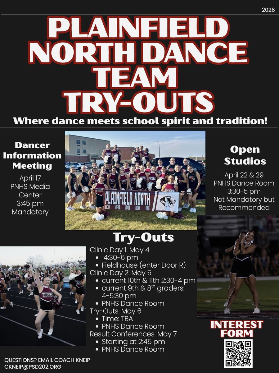 Plainfield North Dance Team tweet media