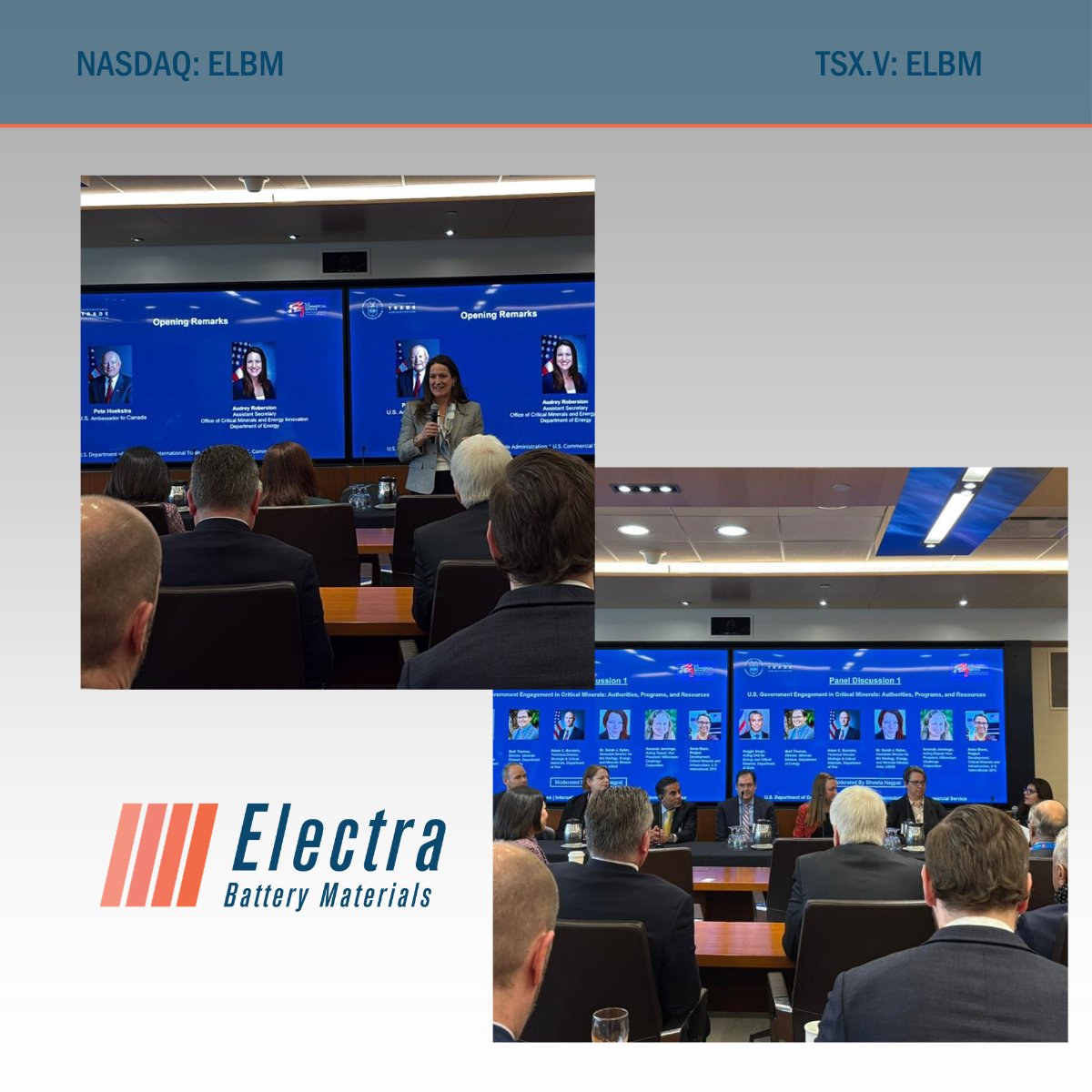 Electra Battery Materials Corporation tweet media