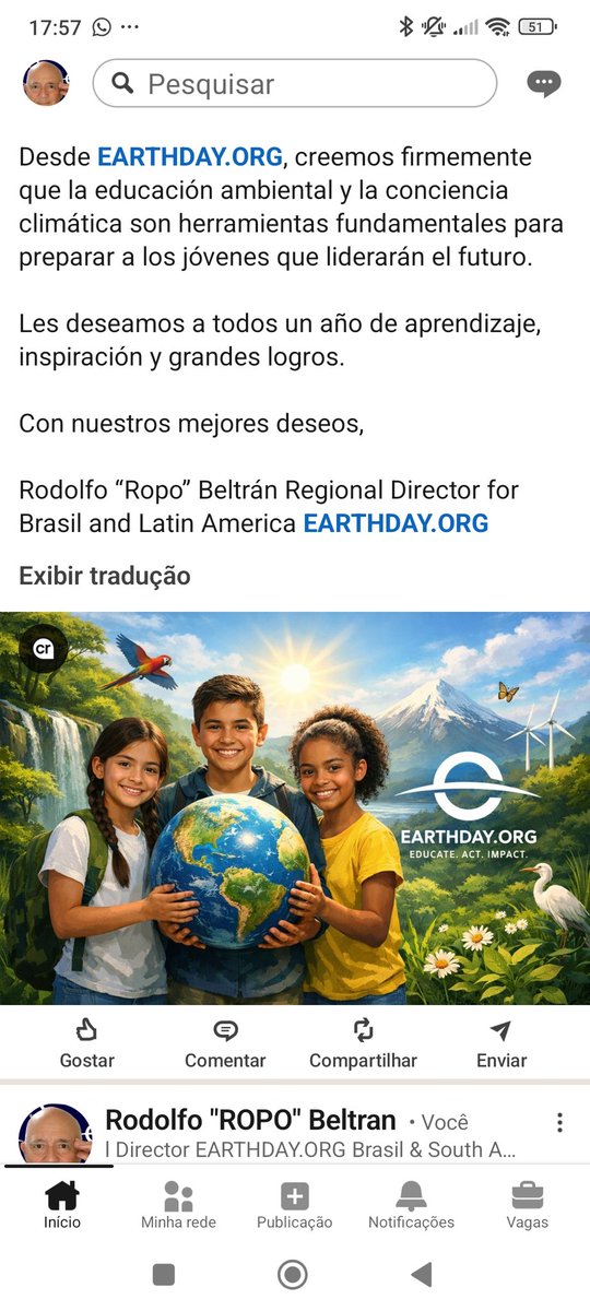 RodolfoBeltran's tweet photo. #earthday2026
#BasuraCeroArgentina 
#BasuraCeroLatam
#ZeroWaste
#ZWIA 
#EconomíaCircular
#Compostaje 
#EducaciónAmbiental #CuidemosElPlaneta 
#Bariloche
#GuardasAmbientales
#EducaciónAmbiental
#EducacionClimatica
#EducaciónParaElClima
#EscuelasSostenibles
#a https://t.co/tgT3NvWBFN
