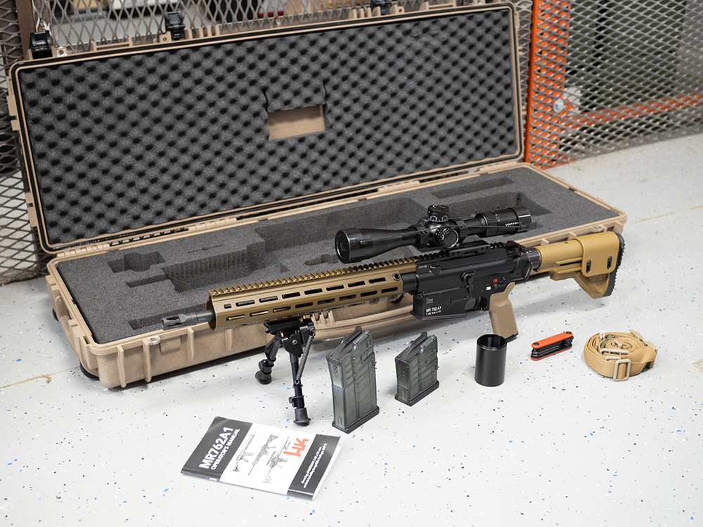 Firearms_Depot's tweet photo. The H&K MR762 rifle system delivers unmatched accuracy with battle-proven engineering. Chambered in 7.62 NATO, it’s built to perform when it matters most—on the range or in the field.
#HKMR762 #HecklerAndKoch #BattleRifle #762NATO #LongRangeLife #2A #GunLife https://t.co/UicosOoKSP