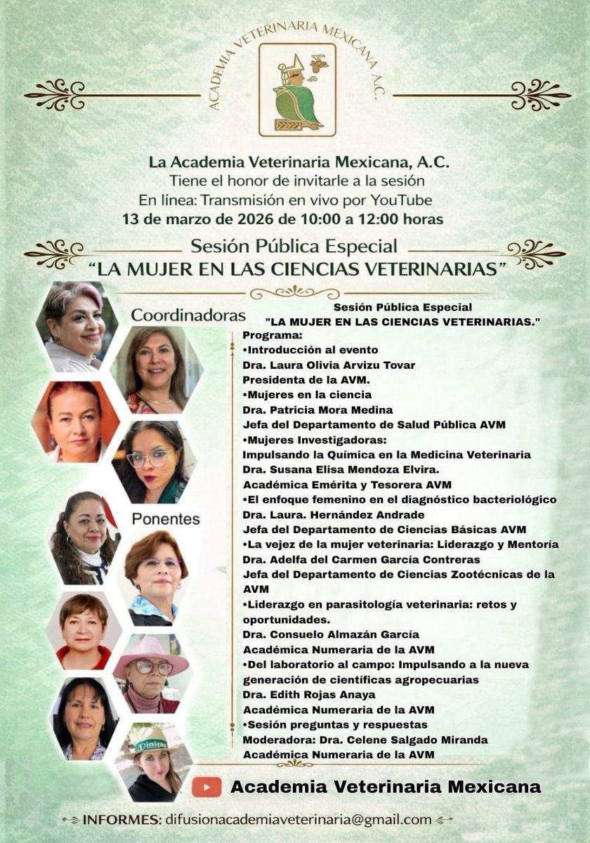 Academia Veterinaria Mexicana (@acavetmexicana) on Twitter photo 