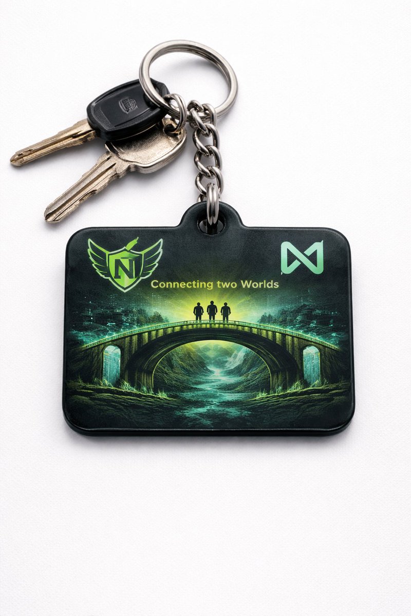 adrenaltrades's tweet image. Bridging Web2 and Web3 in style 🌉💚

A bold, futuristic design in NEAR’s signature green, symbolizing the connection between technology and people. Clean, hyper-realistic, and built to represent true digital accessibility.

@NEARProtocol @nearmerch 

#merch #merchdesign
