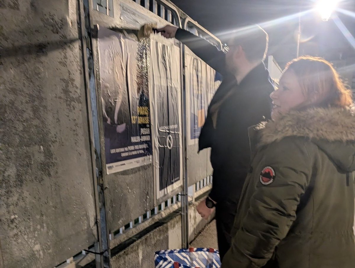 pegah_maleka's tweet photo. Nouvelle journée de campagne à l’écoute des habitants de #Paris13 : mille mercis à l’équipe mobilisée sur le terrain à mes côtés 🤍 https://t.co/drWYwrePm0