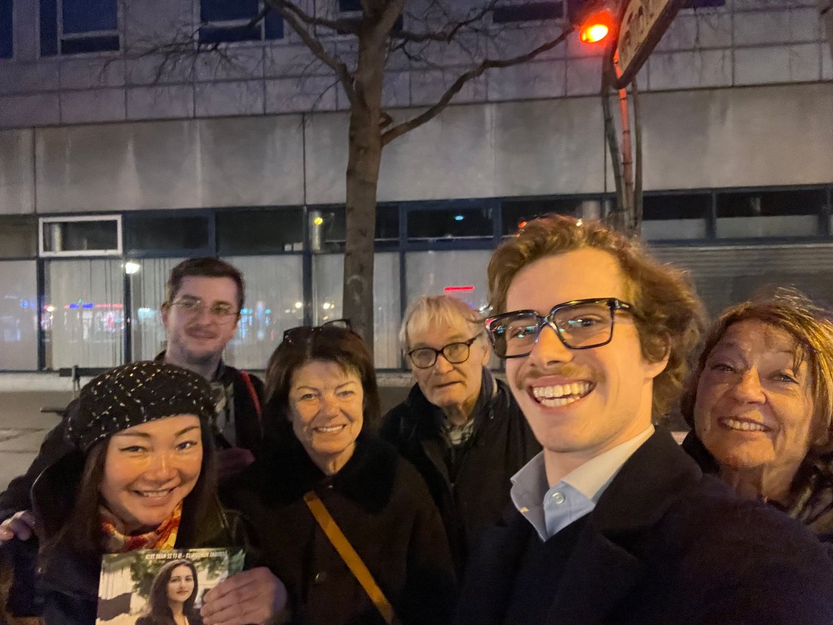 pegah_maleka's tweet photo. Nouvelle journée de campagne à l’écoute des habitants de #Paris13 : mille mercis à l’équipe mobilisée sur le terrain à mes côtés 🤍 https://t.co/drWYwrePm0