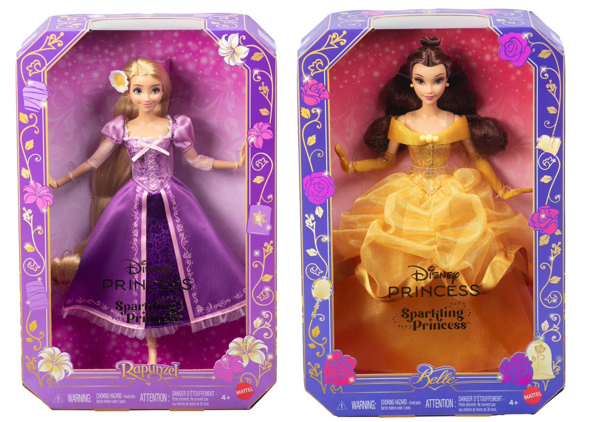 ✨ Disney Princess SPARKLING PRINCESS Dolls 

Price: $32.4
