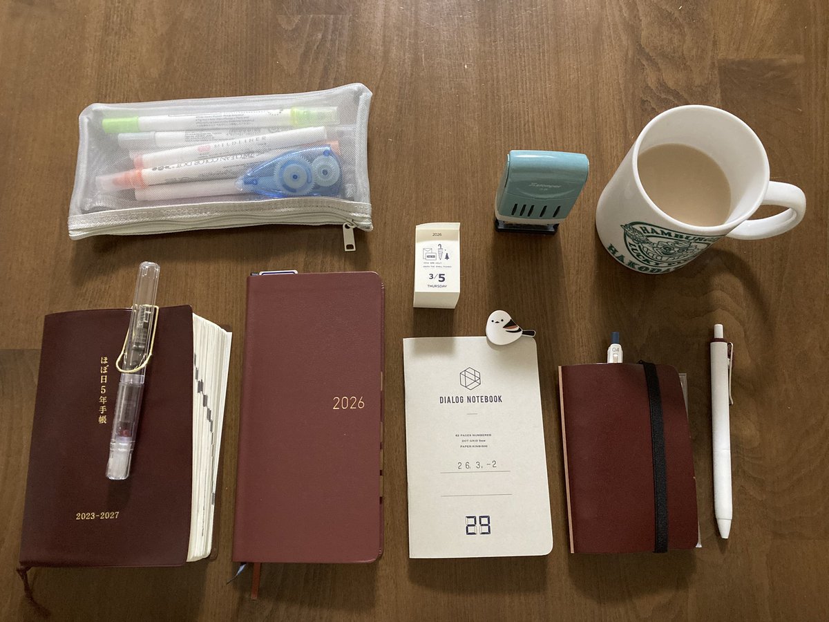 朝の手帳タイム✍️

家族が体調不良でバタバタしている今週
無理せず、まったりと☕️