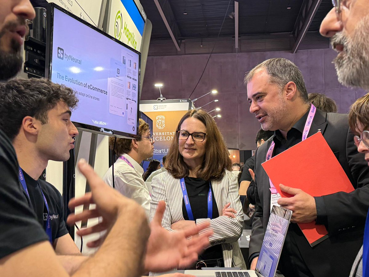 jordi_ballart's tweet photo. Terrassa present al Mobile World Congress 2026 amb empreses que innoven, creen ocupació i projecten ciutat al món.

Apostem per indústria avançada, tecnologia i sostenibilitat.

Aquest és el model: talent local amb ambició global. 🚀

#MWC26 https://t.co/sAZwdUSbYz