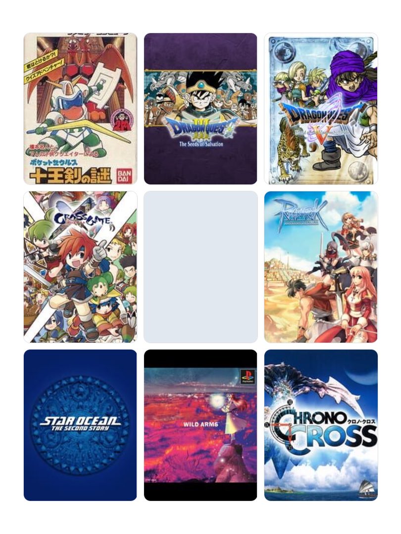 emithouse's tweet photo. 特に思い入れのあるゲームといったらこれかなぁ。真ん中はコンチェルトゲートを選んだんですが紹介イラストが表示されなくて悲しい😭
https://t.co/Ke5CwO2GTS
#My9Games #私を構成する9つのゲーム https://t.co/5Rxc14BJX6