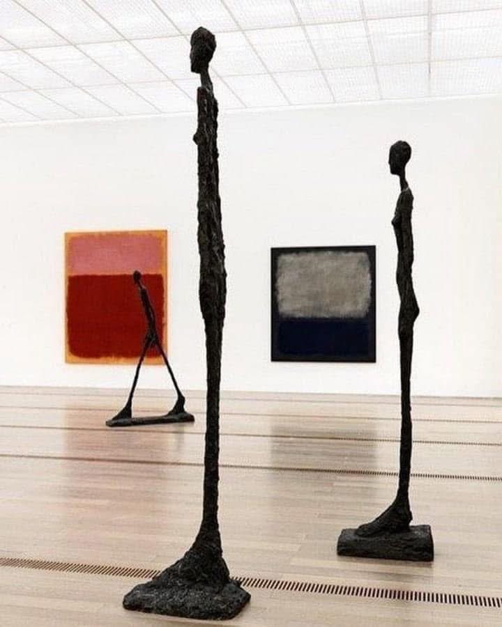 Rothko meets Giacometti 
[Fondation Beyeler museum
Basel, Switzerland]