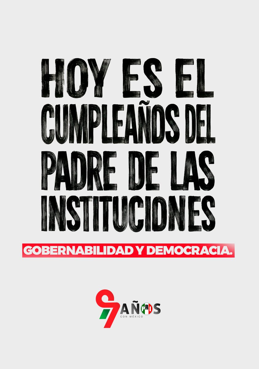 El PRI nació del pueblo y ha caminado junto a México durante 97 años, impulsando desarrollo, instituciones sólidas y oportunidades para las familias.
#PRIconMéxico
