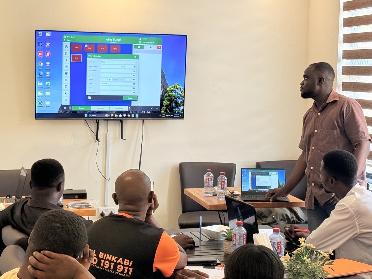 PowersoftSystem's tweet photo. 4 successful training sessions completed with Binkabi Restaurant as they onboard eZee BurrP 💻

Great collaboration, tailored implementation, and a team now ready to streamline operations 🙌

#eZeeBurrP #RestaurantManagement https://t.co/RFBOVSPZEo