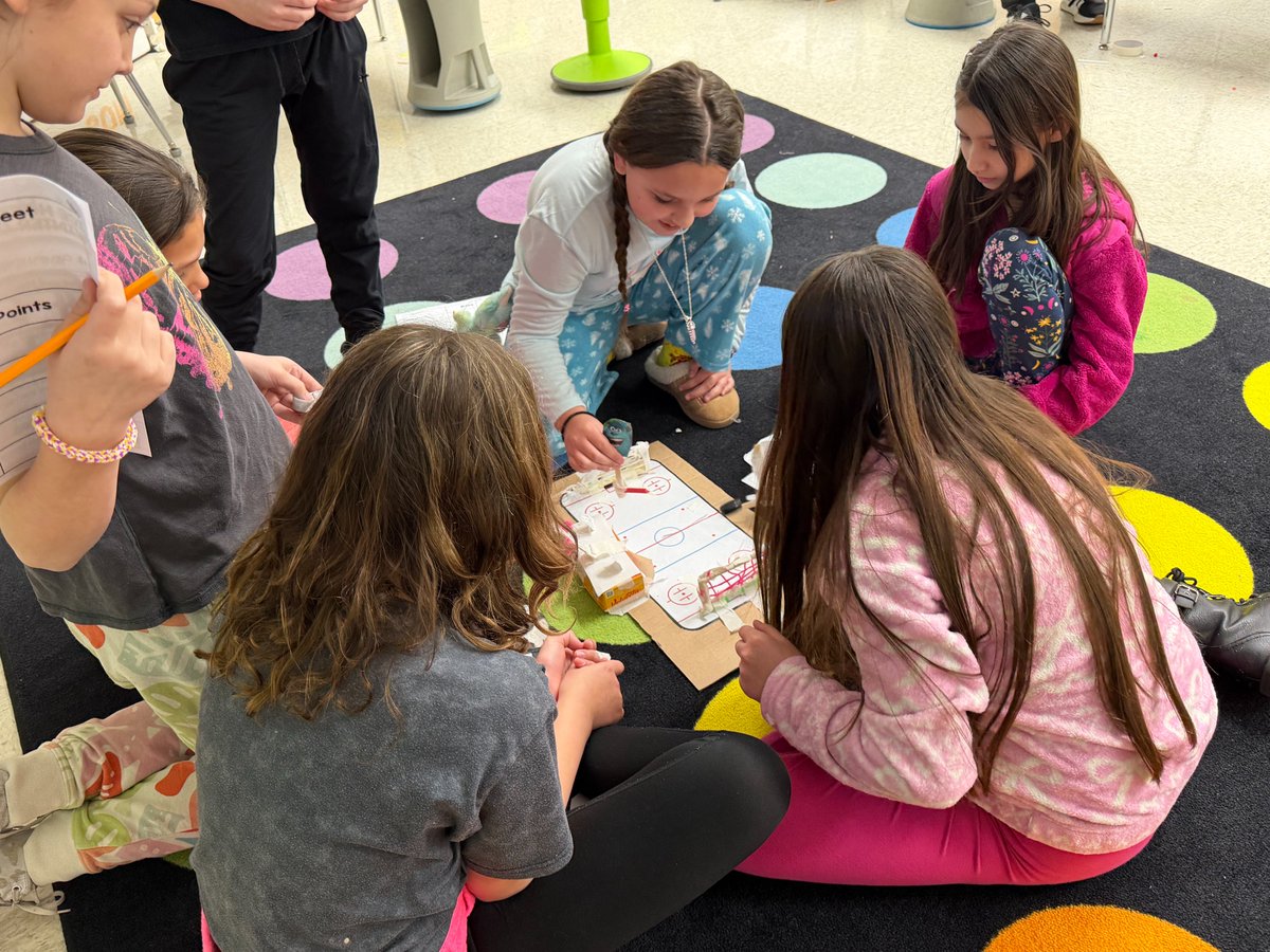 CoyOCSSteam's tweet photo. We celebrated the Coy Olympics in February. Students made luges, skis, skeletons, and hockey games to compete. Students earned medals for their races or games! Way to go Coy students!! @Coy_Rams https://t.co/xdt9scMn4U