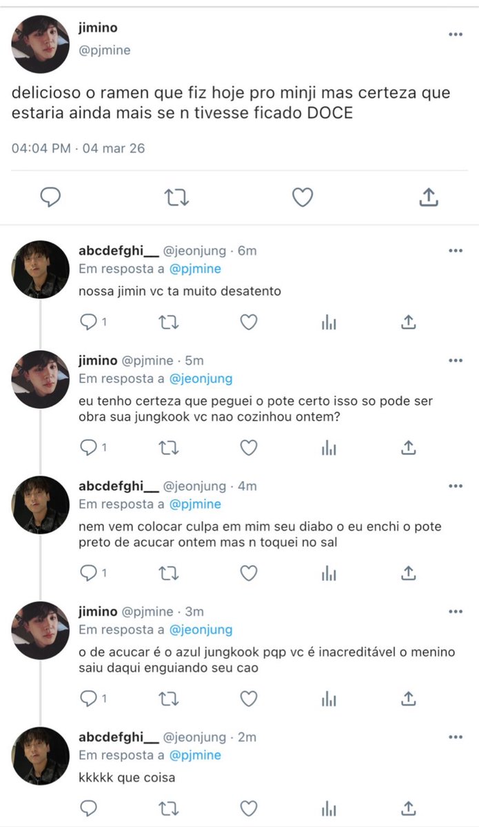 – jikook au 👨‍❤️‍💋‍👨 Só como amigo 
onde jimin e jungkook são melhores amigos desde sempre e dividem um apartamento ou onde jimin não aguenta mais ter seus encontros atrapalhados por seu melhor amigo inconveniente e seus acidentes domésticos