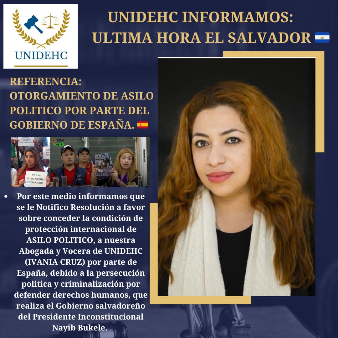 UNIDEHC EL SALVADOR tweet media