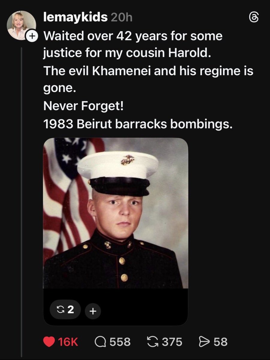 MagaGrunt1's tweet photo. 🇺🇸This is both heartbreaking and amazing. Thank you President Trump for righting the wrongs that were done.🇺🇸 https://t.co/f2dakR4KVx