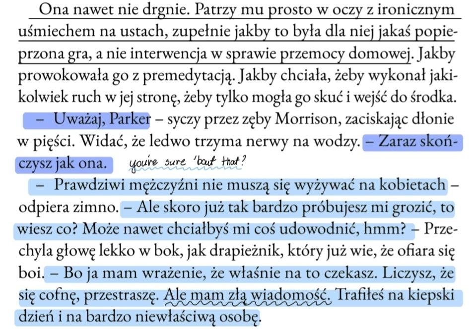madzielczytax's tweet photo. Jak Parker ma kiepski dzień, to trzeba uważać... 🤭
#cnś_sm #twitteroweksiążkary https://t.co/rEQ5qfIlyT