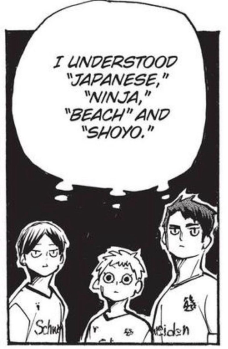 One of the best haikyuu panels