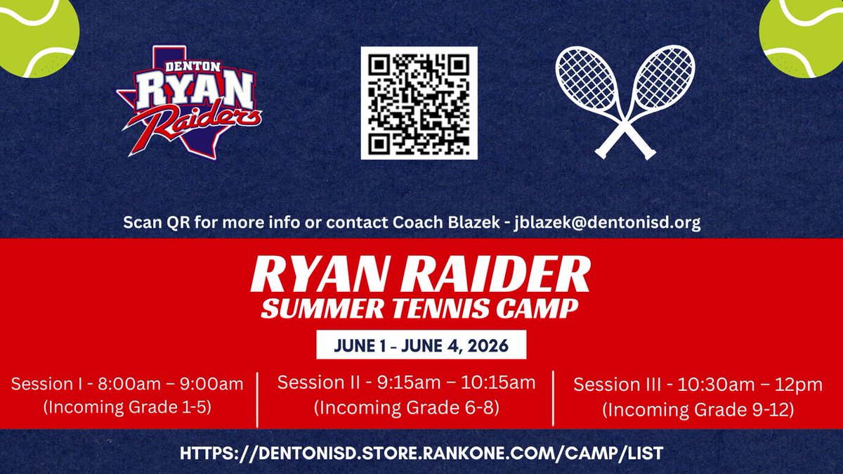 Denton Ryan Tennis (@rhsraidertennis) on Twitter photo 