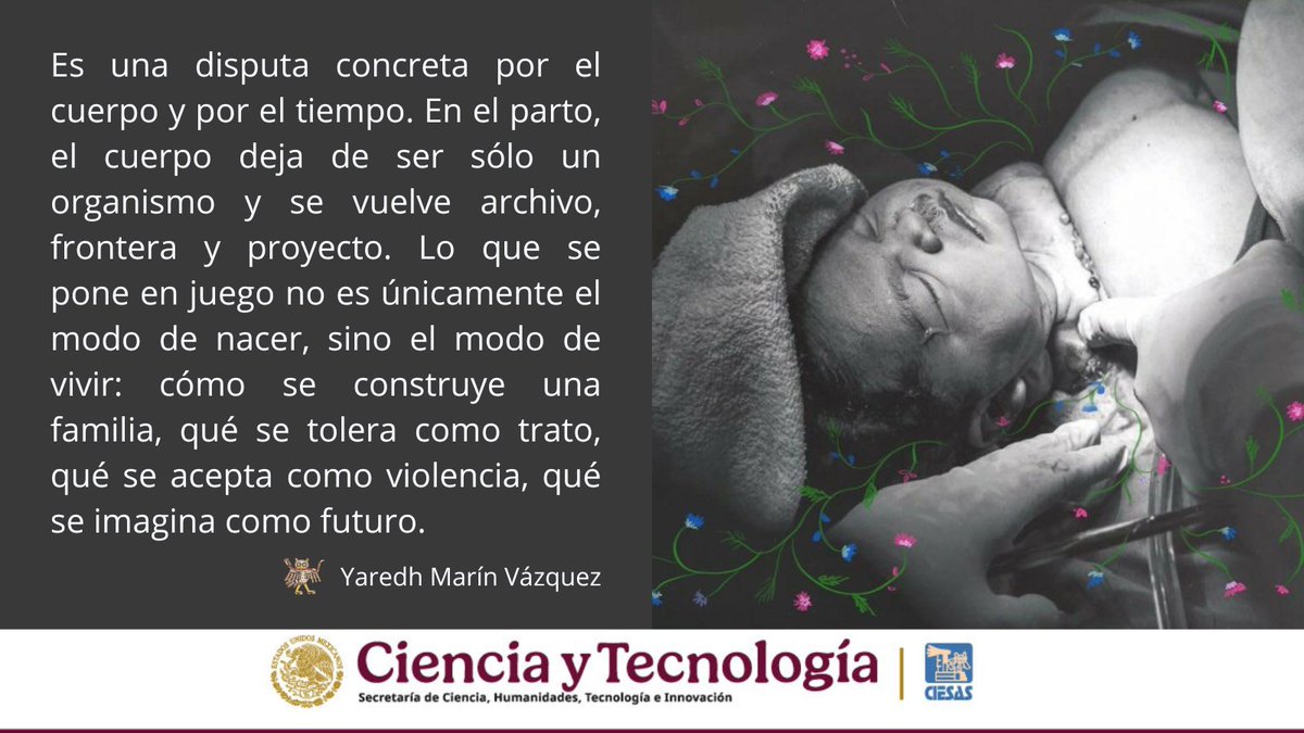 Ichan_tecolotl's tweet photo. #Ichan 401 #Corporealidades
“El cuerpo que pare: umbral donde se funde el tiempo”
Texto de Yaredh Marín Vázquez (El Colegio de México)
Leer >> https://t.co/61tlm2ubG7
@elcolmex @LABETNOCOLMEX https://t.co/z4U3uBmcLC