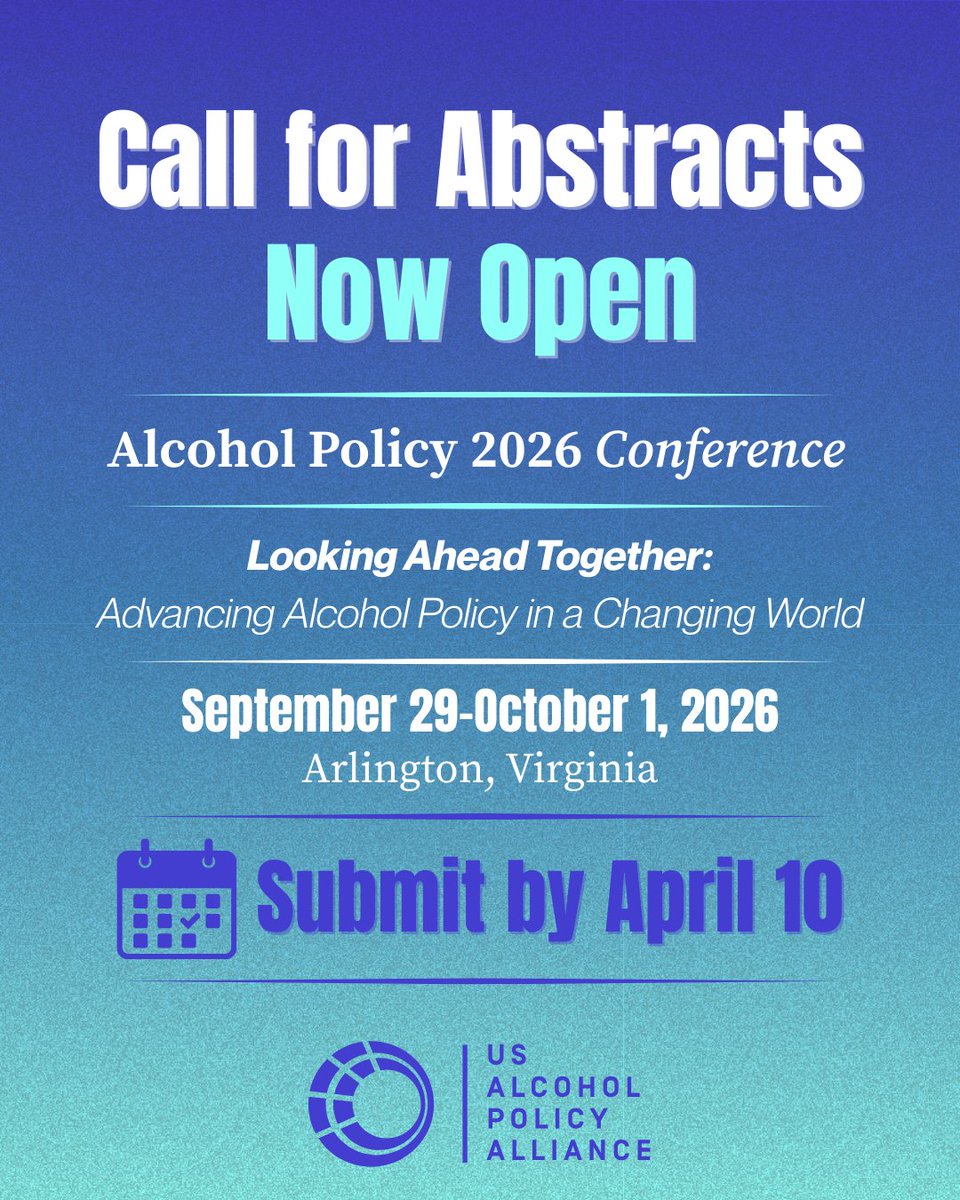 US Alcohol Policy Alliance tweet media