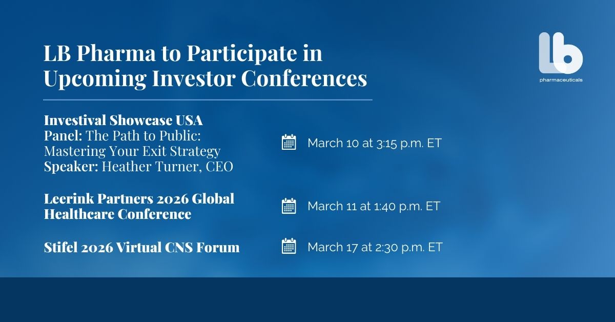 LB Pharmaceuticals tweet media