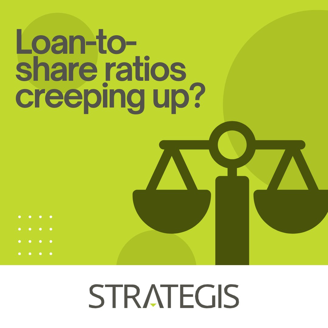 Loan-to-share ratios creeping up? March is your window to rebalance before mid-year reporting pressure. Marketing must align with balance sheet strategy. #CreditUnion