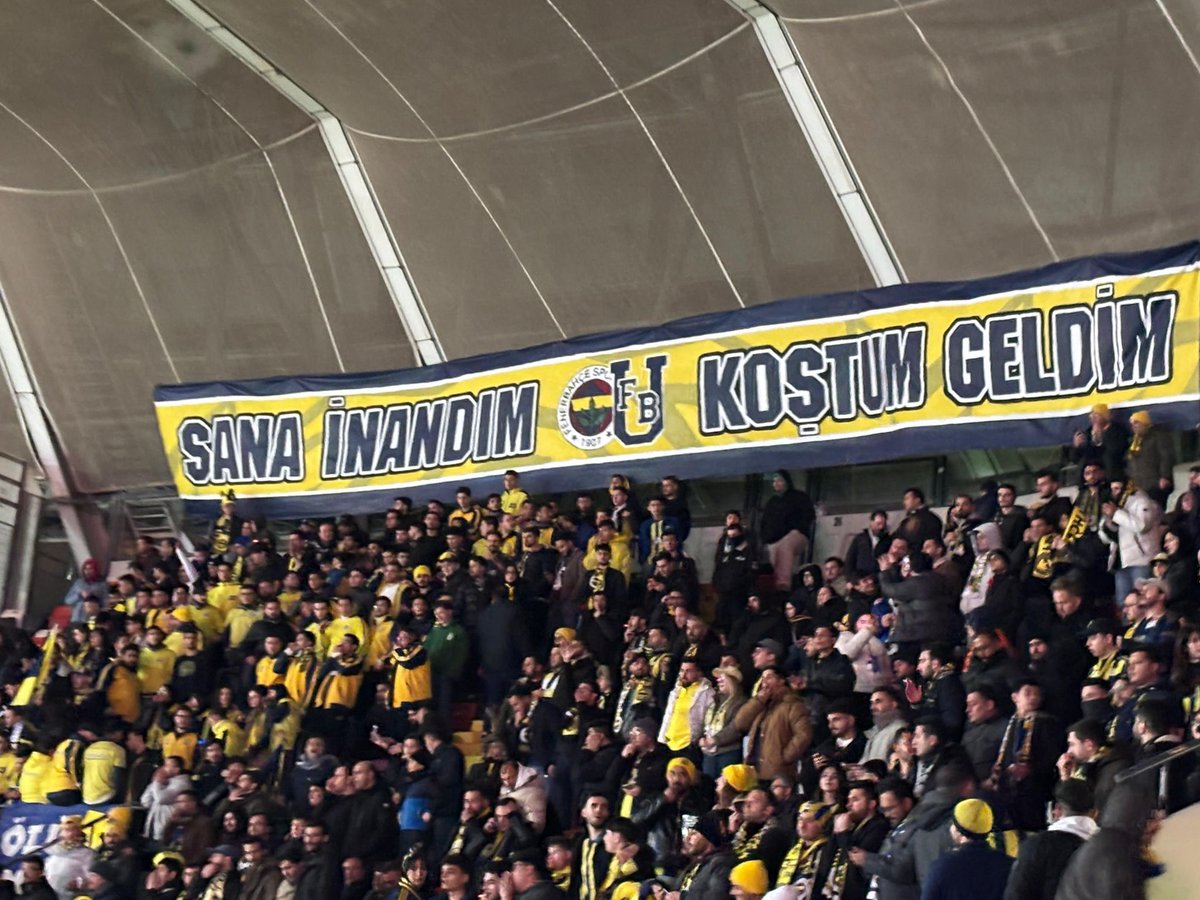 UFBGaziantep's tweet photo. “SANA İNANDIM KOŞTUM GELDİM”

Gaziantep 0 - 4 Fenerbahçe https://t.co/79gXHc3ZWj