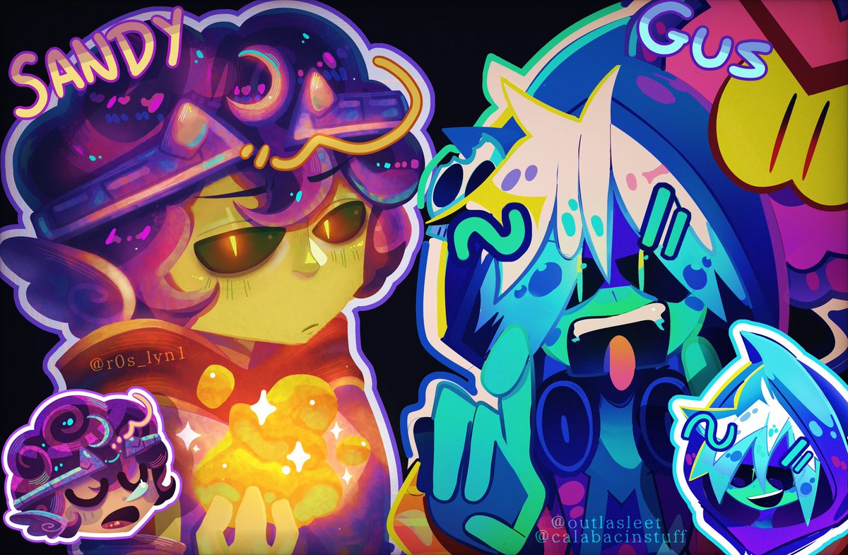 r0s_lyn1's tweet photo. Collab! ✨
Sandy: @r0s_lyn1
Gus: @CalabacinStuff 
#brawlstars #art https://t.co/Zk0zOGYSeK