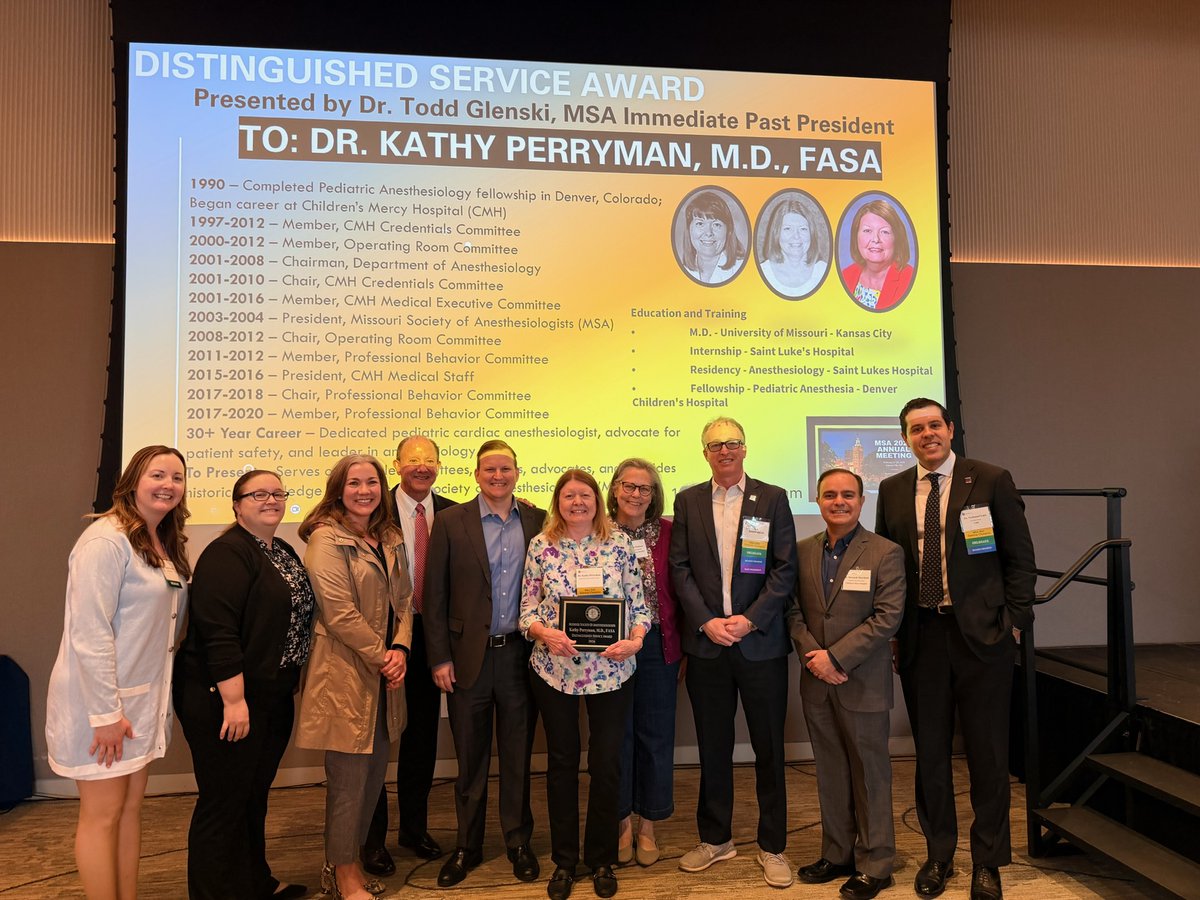 Missouri Society of Anesthesiologists tweet media