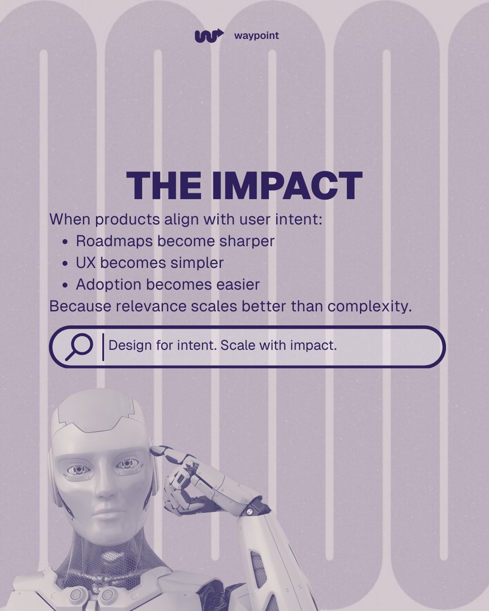 hiwaypoint's tweet photo. 4/4 Design with purpose.
Scale with impact. 🚀

#ProductStrategy #UXDesign #DigitalProducts #UserIntent #ProductLeadership #ScalableGrowth #TechStrategy #DigitalInnovation #WaypointAgency #BuildToScale https://t.co/465t5KopQH