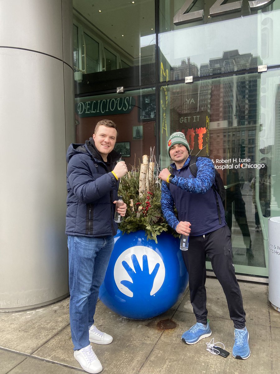 BigEastSavant3's tweet photo. Got to stop by Luries children hospital to see one of my best friends. His daughter Jordan is going through rough days there and had a rough one today.

This is what it’s all about. We are about $300 away from our goal of $2,000 to Luries for families like my buddy and her daughter. Keep them in your prayers and let’s get $300 more.

Sco!

https://t.co/tzbhlwUJLh

2 miles to go