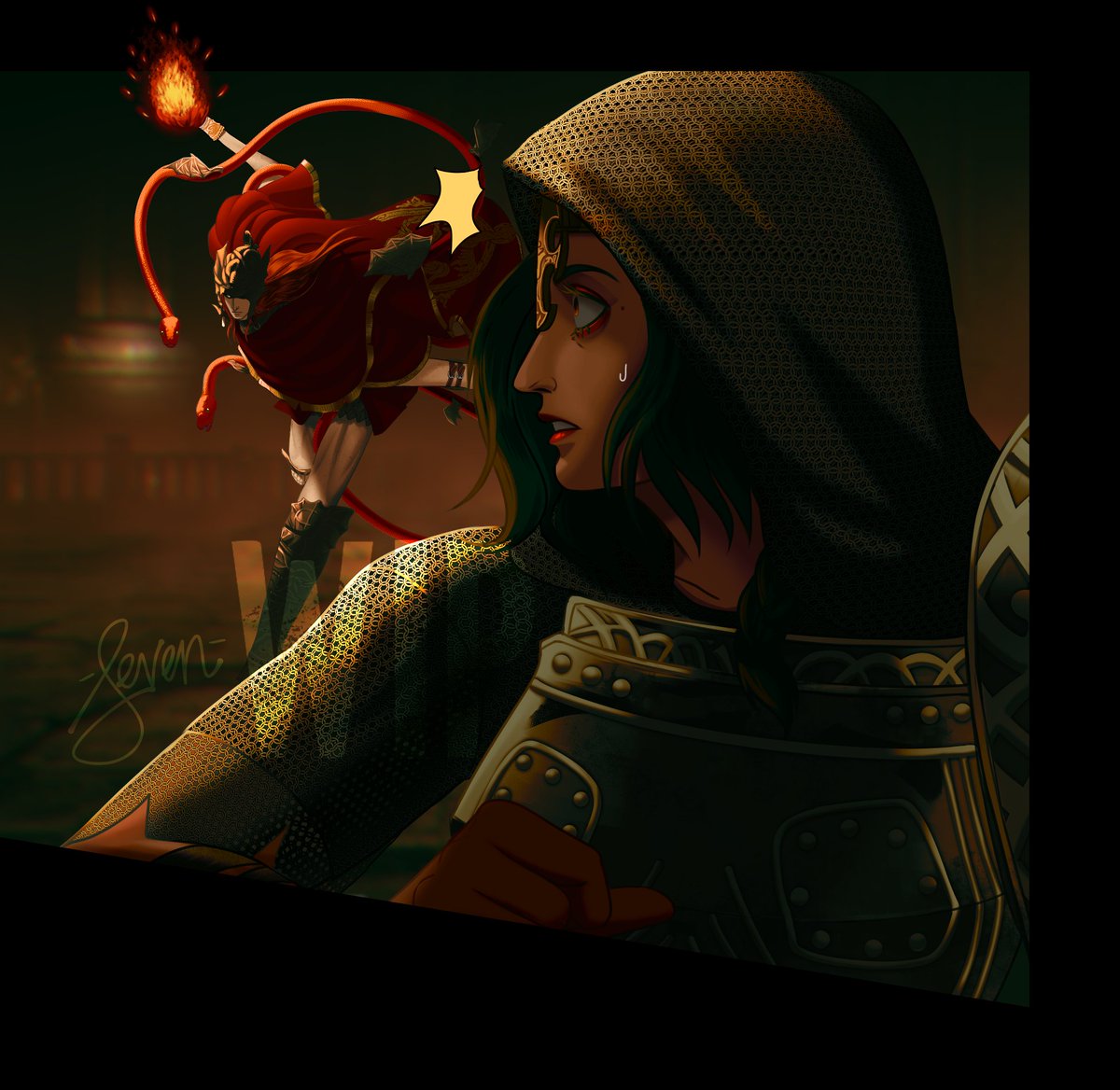 More WIP shots because I can fsdjlkfsdjkl

I continue to show a single panel's progress lol, there's one more page to render, color and then it's detailing time YAY... I'm so excited to finish this 🥺

Free me.