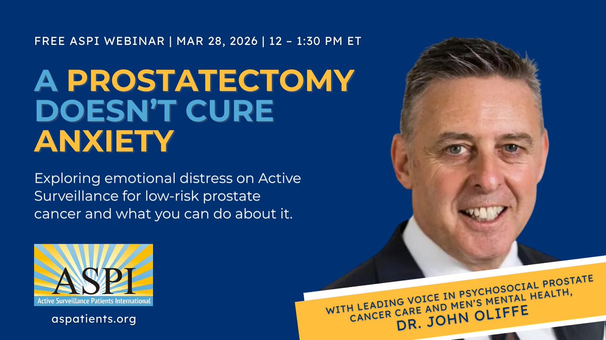 Active Surveillance Patients International tweet media