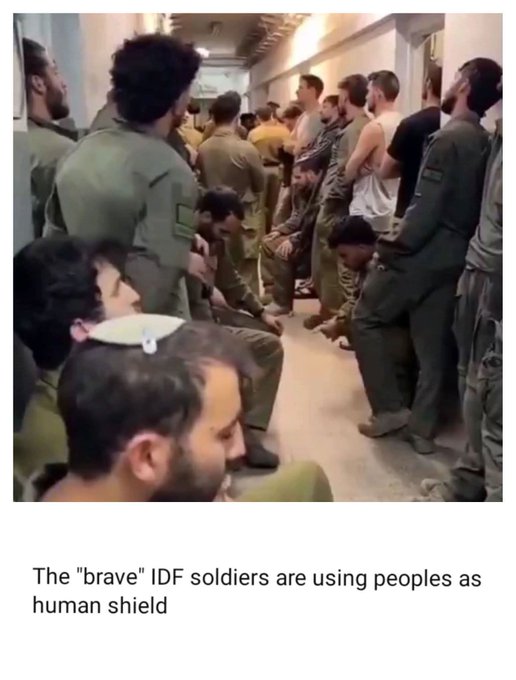 Woodlandtrails's tweet photo. USA soldiers died above ground fighting for Israel not for the USA while Israel military trained men and women HID in bunkers.

Every Israeli Jew (male and female) MUST do mandatory 2 year army service. EVERY one of these ass hat Jews hiding in a bunker HAD MANDATORY 2 YEAR ISRAEL ARMY SERVICE and they are ALL of military age.

They should not be hiding underground but be above ground fighting like our USA soldiers are.