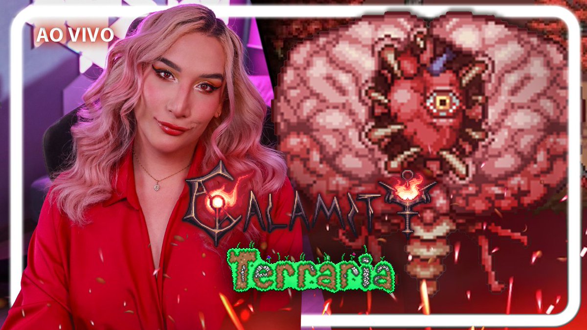 Terraria na live hoje

Construções novas e o Cérebro de Cthulhu esperando pra ver se minha base aguenta o ataque

Vem junto encarar esse pesadelo vermelho

🔴 openinyoutu.be/uzp542lPbTw
