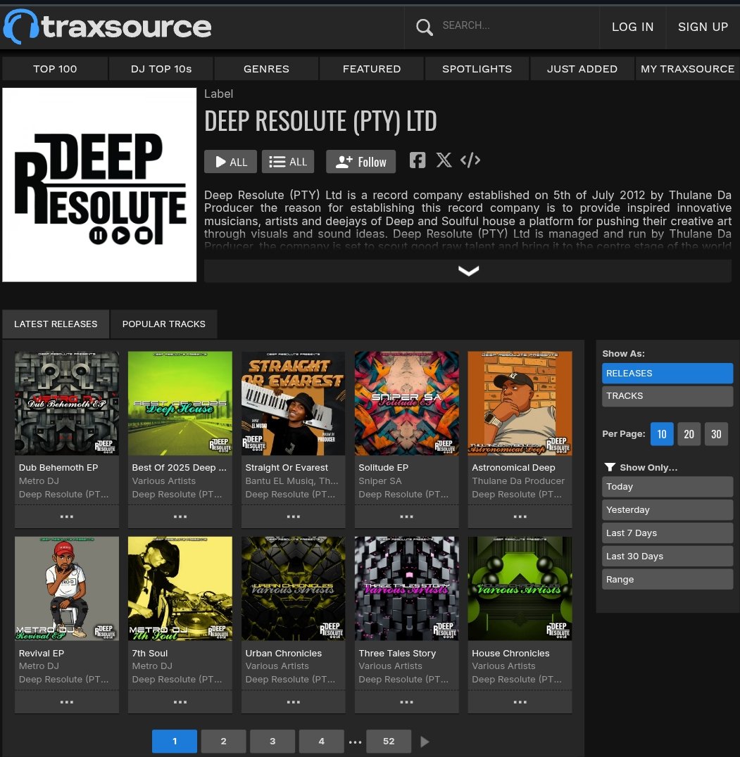 DEEP RESOLUTE tweet media