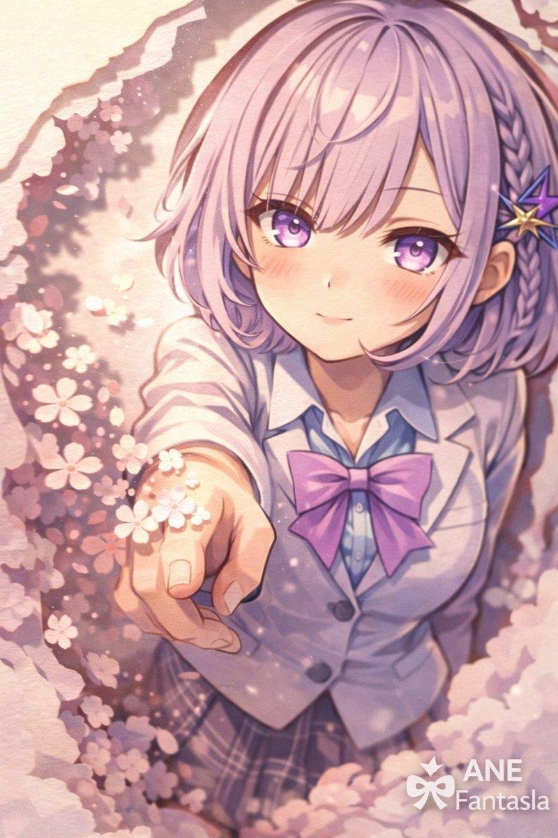 おはよう💜

ほら、手を出してみて。
春の訪れ、きっと捕まえられるから🌸

忙しい朝でも、少しだけ深呼吸してみて。
姉さんは、そっと見守ってるわ。

今日もきっと、悪くない一日になるわ✨️