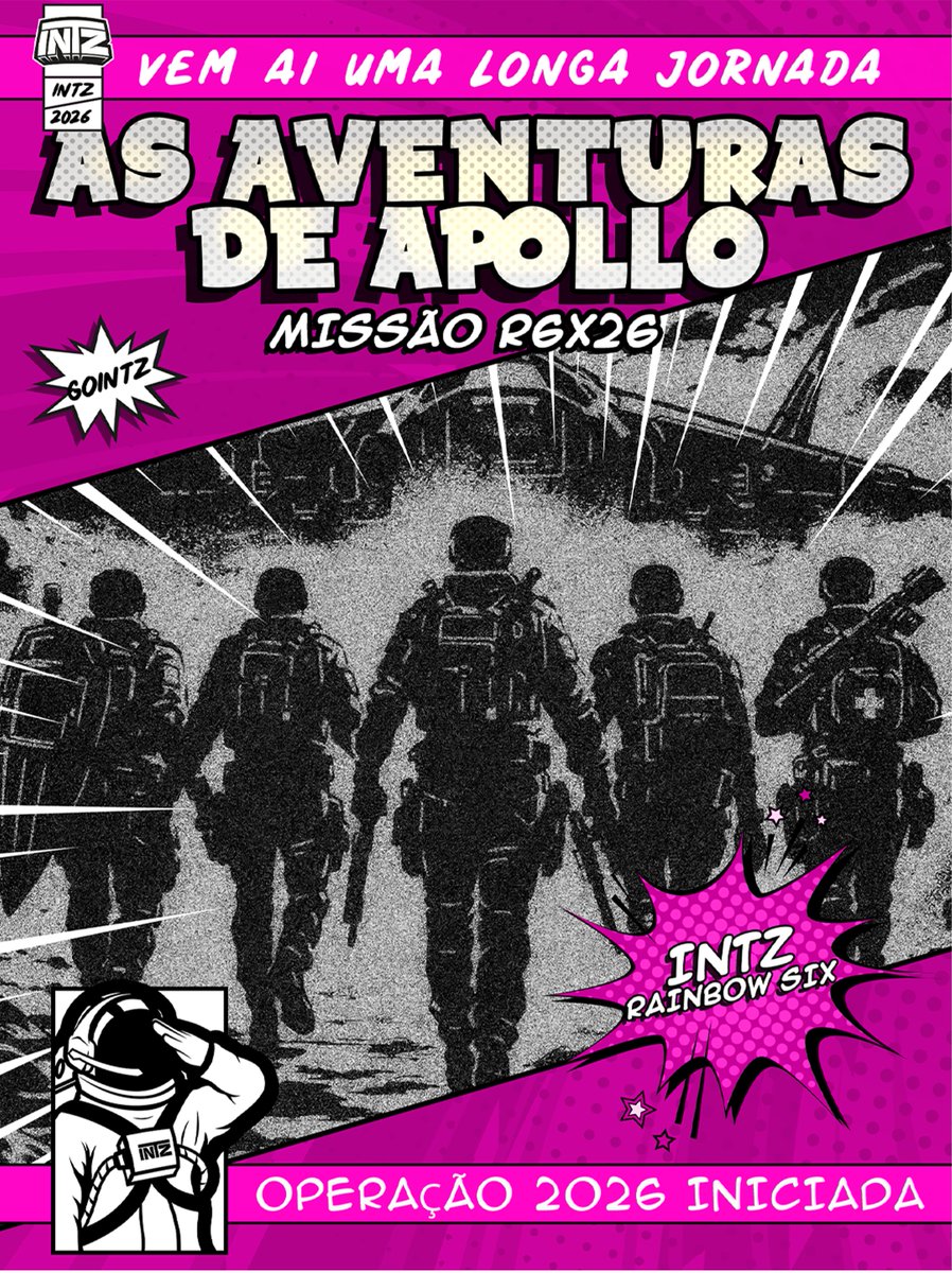 🚀 OPERAÇÃO R6x26 — O RETORNO DOS INTRÉPIDOS

Nossa história no Rainbow Six sempre foi feita de batalhas, reconstruções e capítulos marcantes no cenário.

Saímos. Evoluímos. E agora voltamos para escrever uma nova fase.

📄 1/6

Siga a thread. 👇