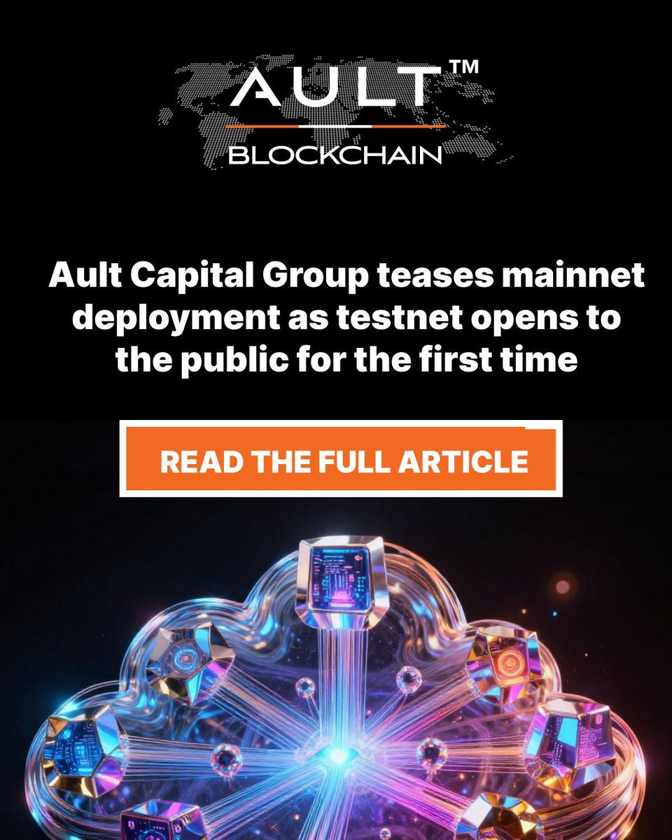 Ault Blockchain tweet media