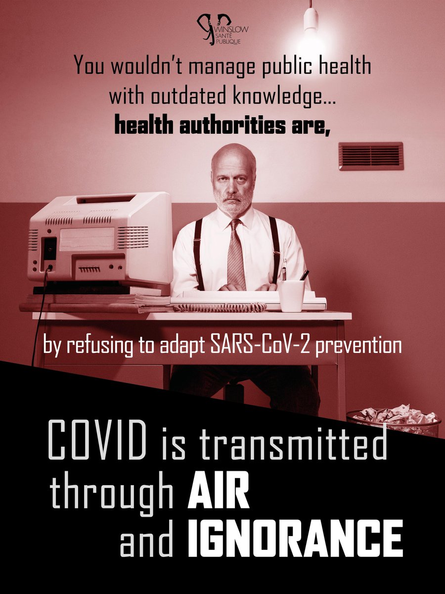 winslow_la's tweet photo. 🔴 New poster diptych.
COVID is transmitted through the air, and through ignorance.
Ignorance of the data.
Ignorance of blind spots.
#PublicHealth
Link : https://t.co/XXAE6hjGGk https://t.co/E6KTlEJKkk