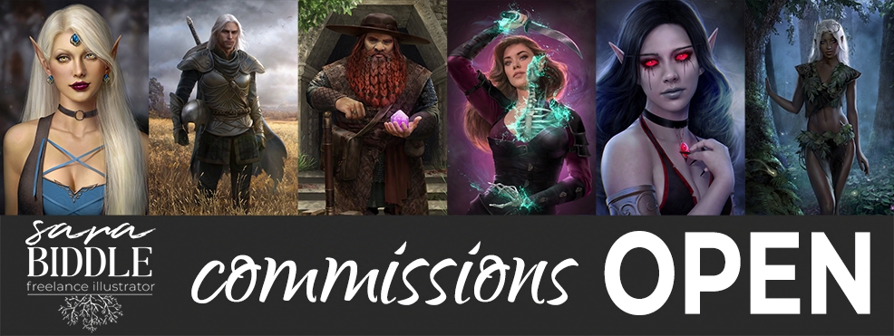 Commissions are currently open! 💜
Your character made with love by human hands~

Hoping to one day return to commissions full time, so please help me spread the word if you can~ ⚔️