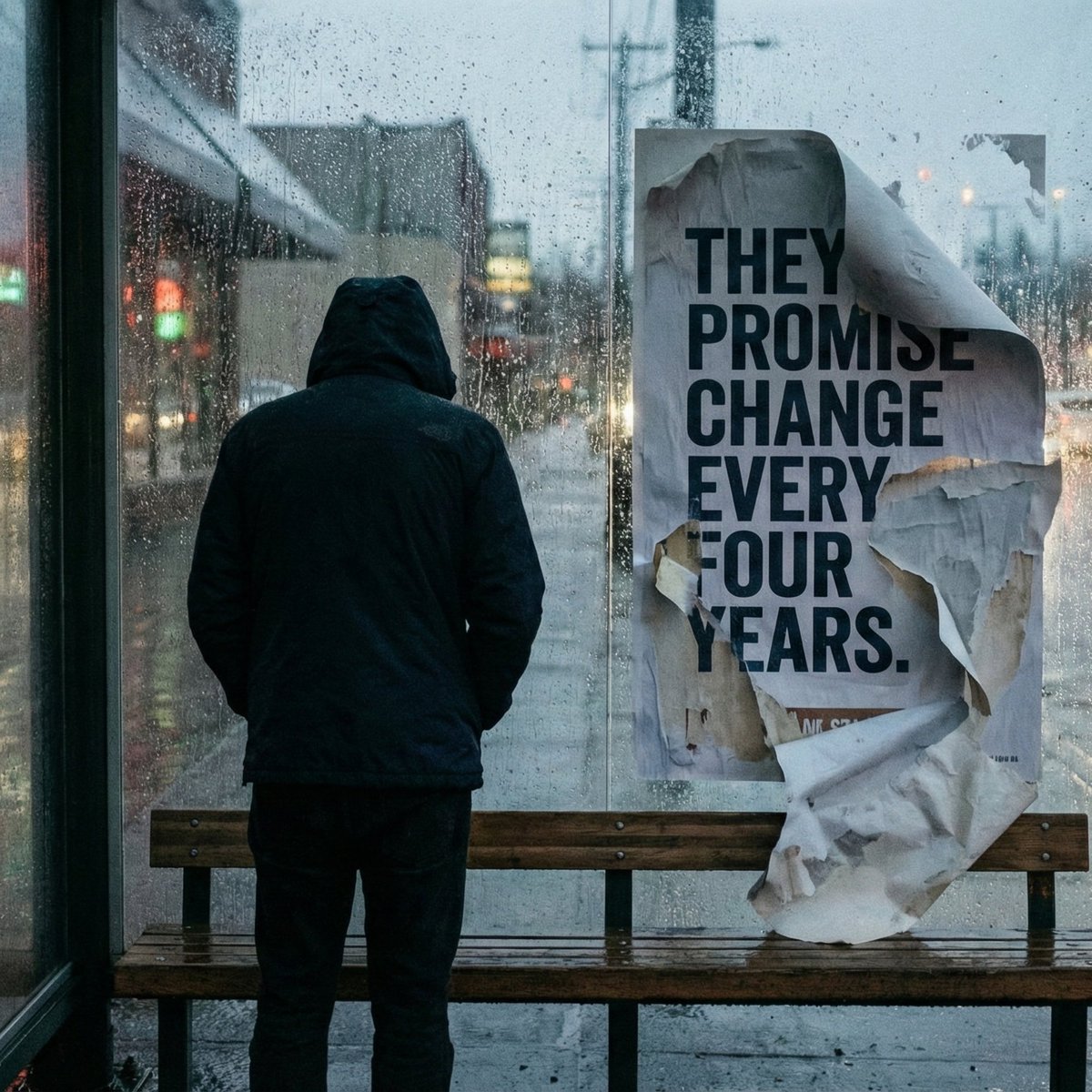 Roxsomnia's tweet photo. These were supposed to be the golden years. No wars, yet we’re in several. Financial stability, yet only the rich seem to see any money. Healthcare, yet somehow we’ve moved backwards in many ways. We need a write in. A common person who has nothing to do with the system. #news https://t.co/lBRwOsXoO7